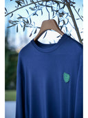 Crew neck pajama in soft modal with rackets design