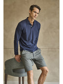 Pantalone uomo corto in tessuto tecnico stretch traspirante j-tech