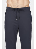 Pantalone uomo lungo in tessuto tecnico stretch traspirante j-tech
