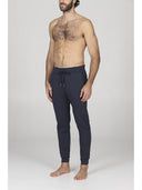 Pantaloni j-tech tuta uomo, in tessuto tecnico stretch nuance blu
