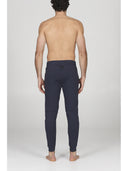 Pantaloni j-tech tuta uomo, in tessuto tecnico stretch nuance blu