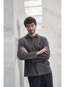 Pigiama cardigan in confortevole jacquard di cotone