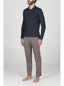 Polo uomo wool tech personalizzabile: raffinato stile casual chic
