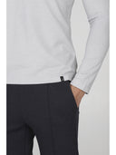 Polo uomo wool tech personalizzabile: raffinato stile casual chic