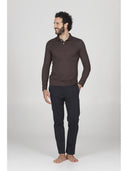 Polo uomo wool tech personalizzabile: raffinato stile casual chic
