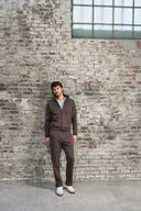 Felpa uomo zip collo alto in tessuto tecnico stretch  j-tech, personalizzabile
