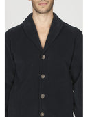 Elegante cardigan in avvolgente pile di viscosa