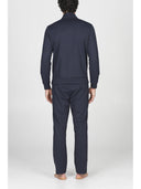 Felpa uomo zip collo alto in tessuto tecnico stretch traspirante j-tech