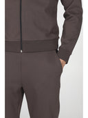 Felpa uomo zip collo alto in tessuto tecnico stretch  j-tech, personalizzabile