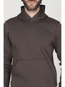 Felpa uomo con cappuccio, in tessuto tecnico stretch  j-tech, personalizzabile