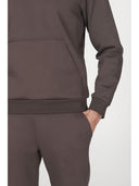 Felpa uomo con cappuccio, in tessuto tecnico stretch  j-tech, personalizzabile