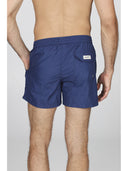 Boxer mare uomo, in leggera tela tinta unita blu