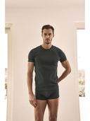Coordinated colored t-shirt, in stretch cotton jersey