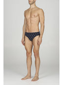 Slip stretch cotton in fantasia, confezione bipack