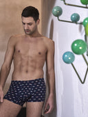 Boxer in jersey di cotone elasticizzato fantasia, taglio moderno e confortevole Macchinine Julipet