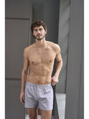 Boxer uomo classico, in pregiato popeline di puro cotone