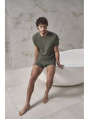 Boxer uomo cotone stretch, colori assortiti - bipack 2 pezzi