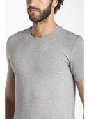 Maglietta in jersey di cotone elasticizzato Grigio Mel Julipet
