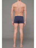 Boxer in cotone bielastico artist edition winewear Blu Julipet